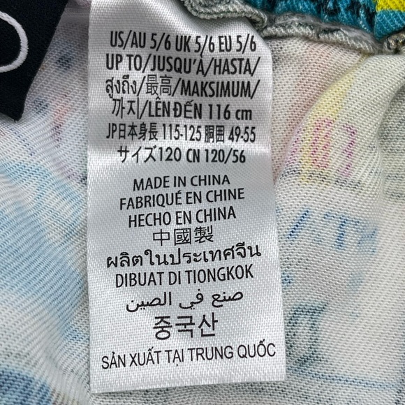 Disneyland Eras Shorts Disney 100 All Over Print Pockets Girl’s 5/6 Youth NWOT - Picture 9 of 10